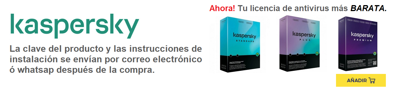 licencias de kaspersky